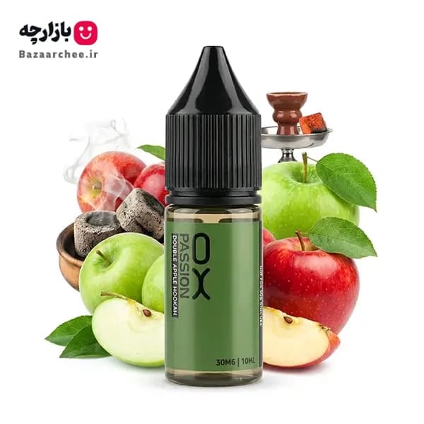 سالت نیکوتین دوسیب قلیان اکسوا (10 میل) | OXVA Double Apple Hookah