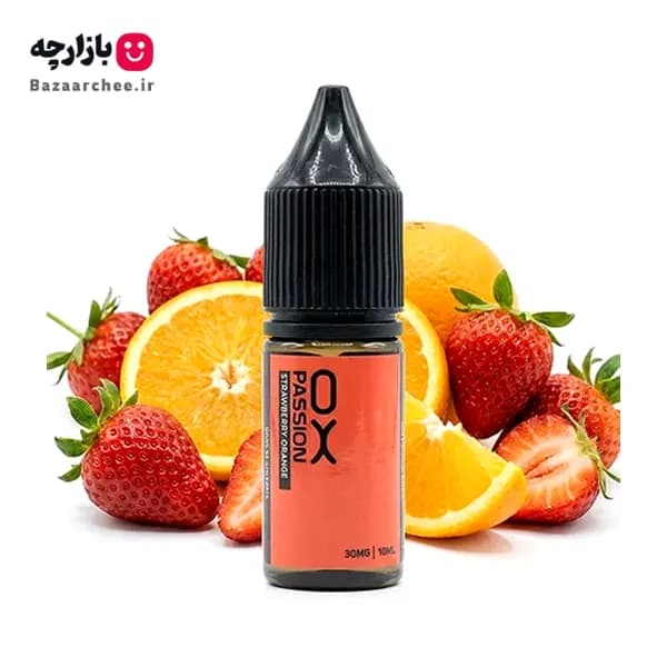 سالت نیکوتین توت فرنگی پرتقال اکسوا (10 میل) | OXVA Passion Strawberry Orange Salt