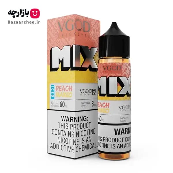 جویس میکس انبه هلو یخ ویگاد | VGOD MIX Iced Peach Mango