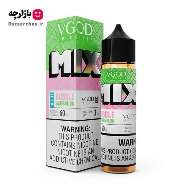 جویس میکس آدامس بادکنکی هندوانه یخ ویگاد | VGOD Mix Iced Bubble Watermelon