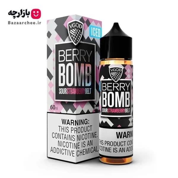جویس توت فرنگی یخ بری بمب آیس ویگاد | VGOD Strawberry Bomb Ice