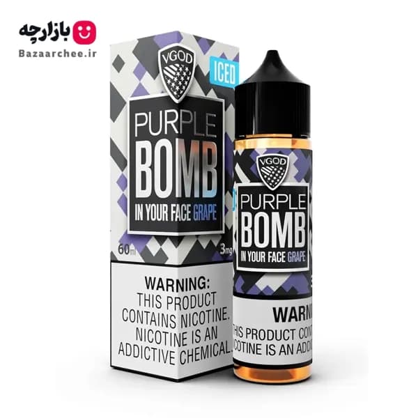 جویس انگور یخ پارپل بمب آیس ویگاد | VGOD Purple Bomb Grape Ice