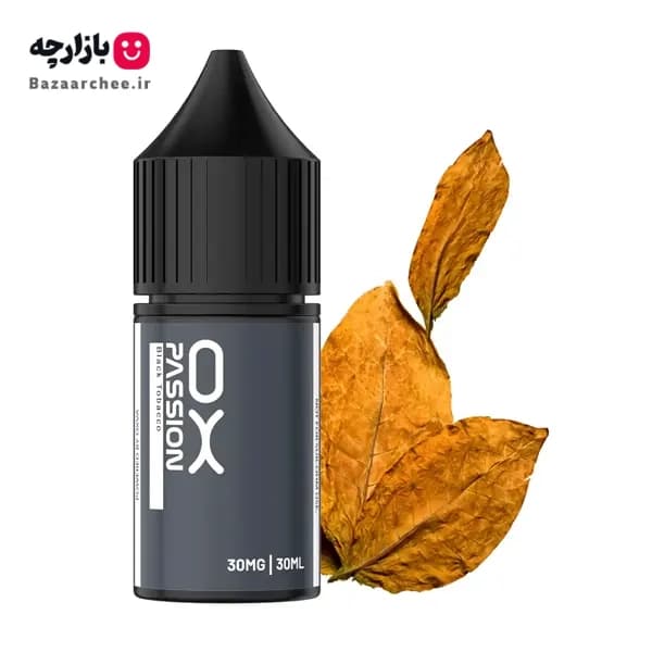 سالت نیکوتین تنباکو ساده بلک توباکو اکسوا | OXVA Passion Black Tobacco Salt