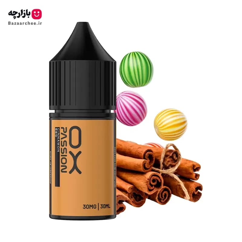 سالت نیکوتین آدامس دارچین اکسوا | OXVA Passion Cinnamon BBG Salt