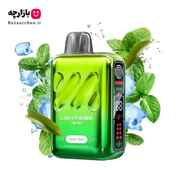 پاد یکبار مصرف نعنا یخ 18000 پاف لاست ویپ | Lost Vape Cool Mint