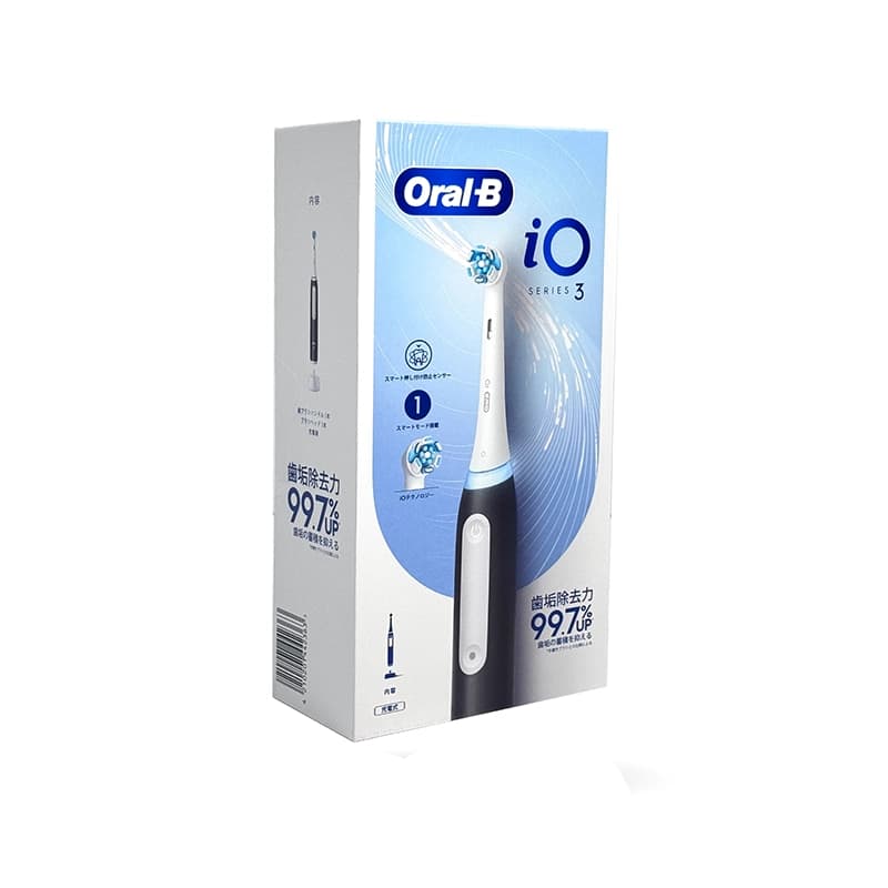 مسواک برقی oral-B اورال بی سری iQ series 3 مشکی مات — تصویر ۳