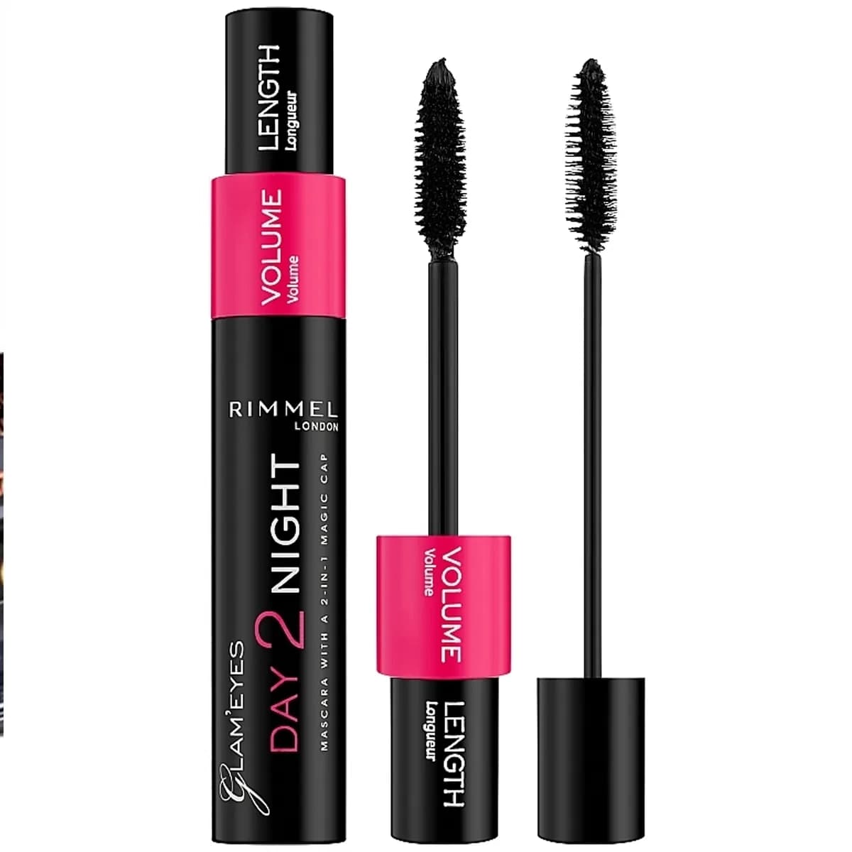 ریمل حجم دهنده مژه دو مرحله ای Day 2 night ریمل لندن RIMMEL LONDON — تصویر ۲