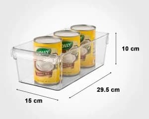 نظم دهنده 3 ليتر منقسم دار ليمون — تصویر ۳