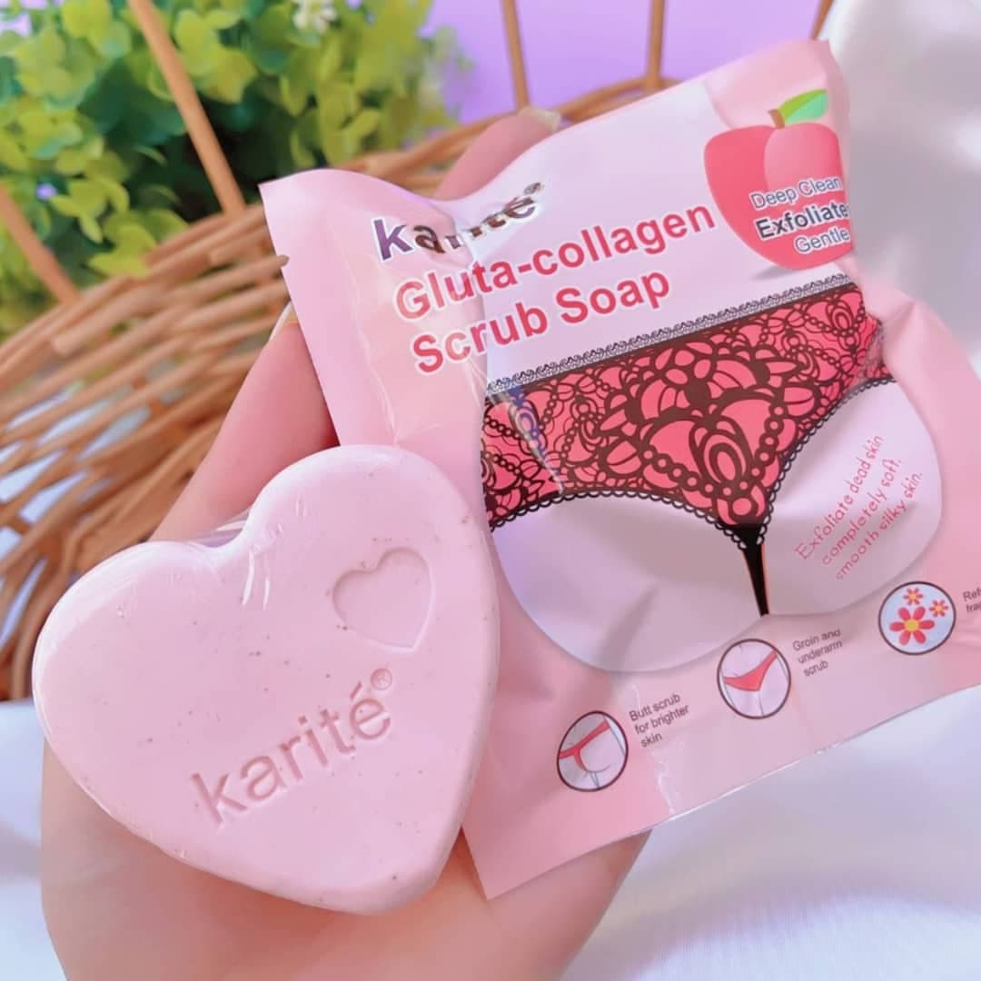 صابون اسکراب کاریته karite