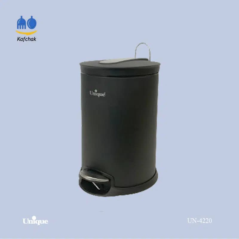سطل زباله یونیک – مدل 4220 – مشکی (12 لیتر) — تصویر ۲