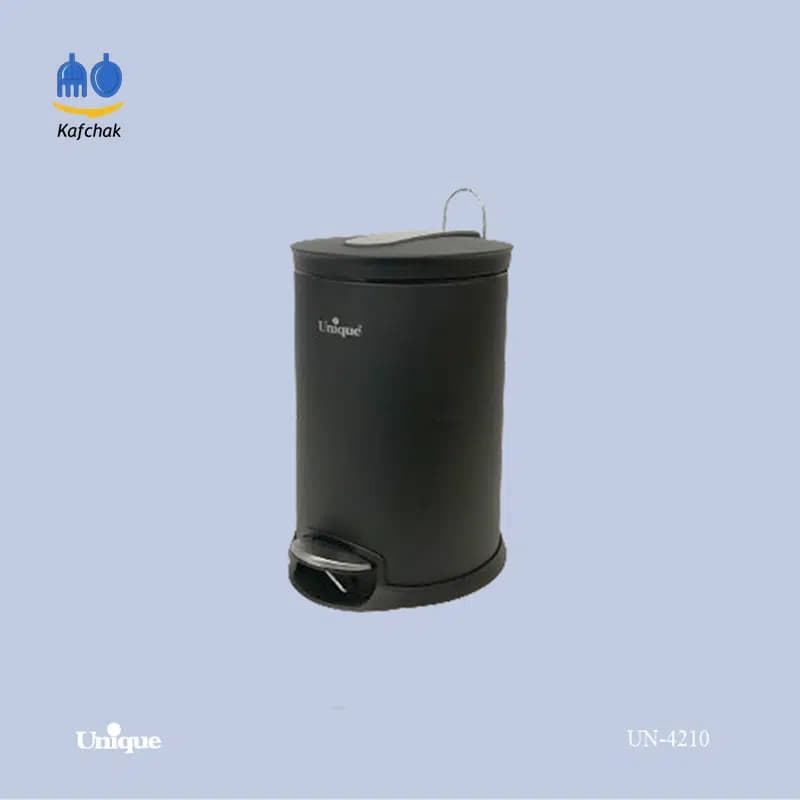 سطل زباله یونیک – مدل 4210 – مشکی (5 لیتر) — تصویر ۲
