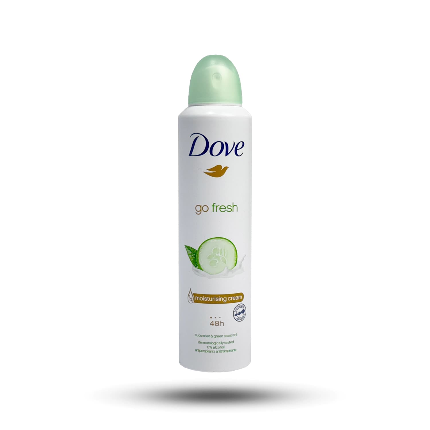 اسپری ضد تعریق داو Dove go fresh رایحه چای سبز و خیار حجم 250 میل
