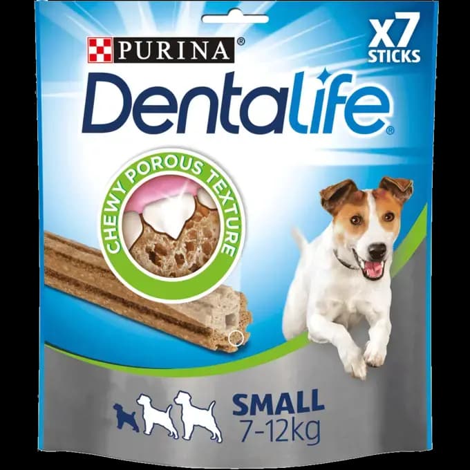 تشویقی دنتال سگ دنتالایف پورینا DentaLife | کاهش جرم و تارتار | مناسب نژاد کوچک (7 تکه) — تصویر ۳