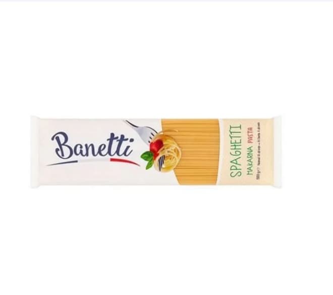 ماکارونی اسپاگتی ۵۰۰ گرمی spaghetti بانتی banti