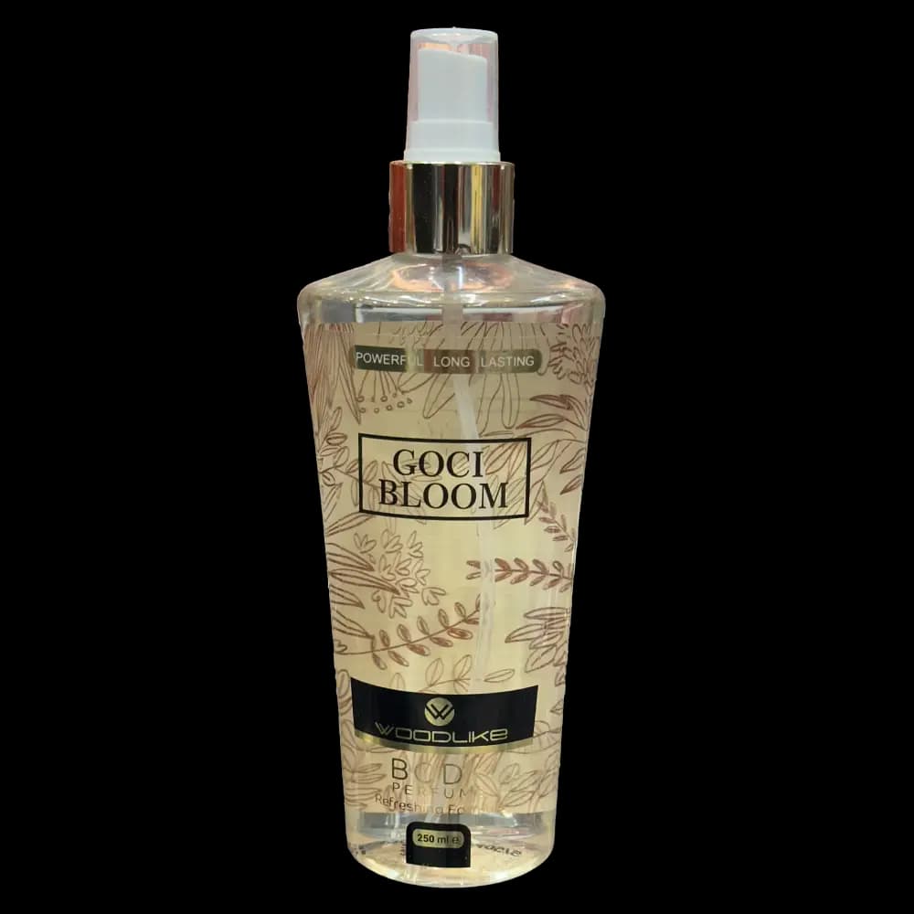 بادی اسپلش زنانه وودلایک مدل Gucci Bloom حجم 250 میلی لیتر