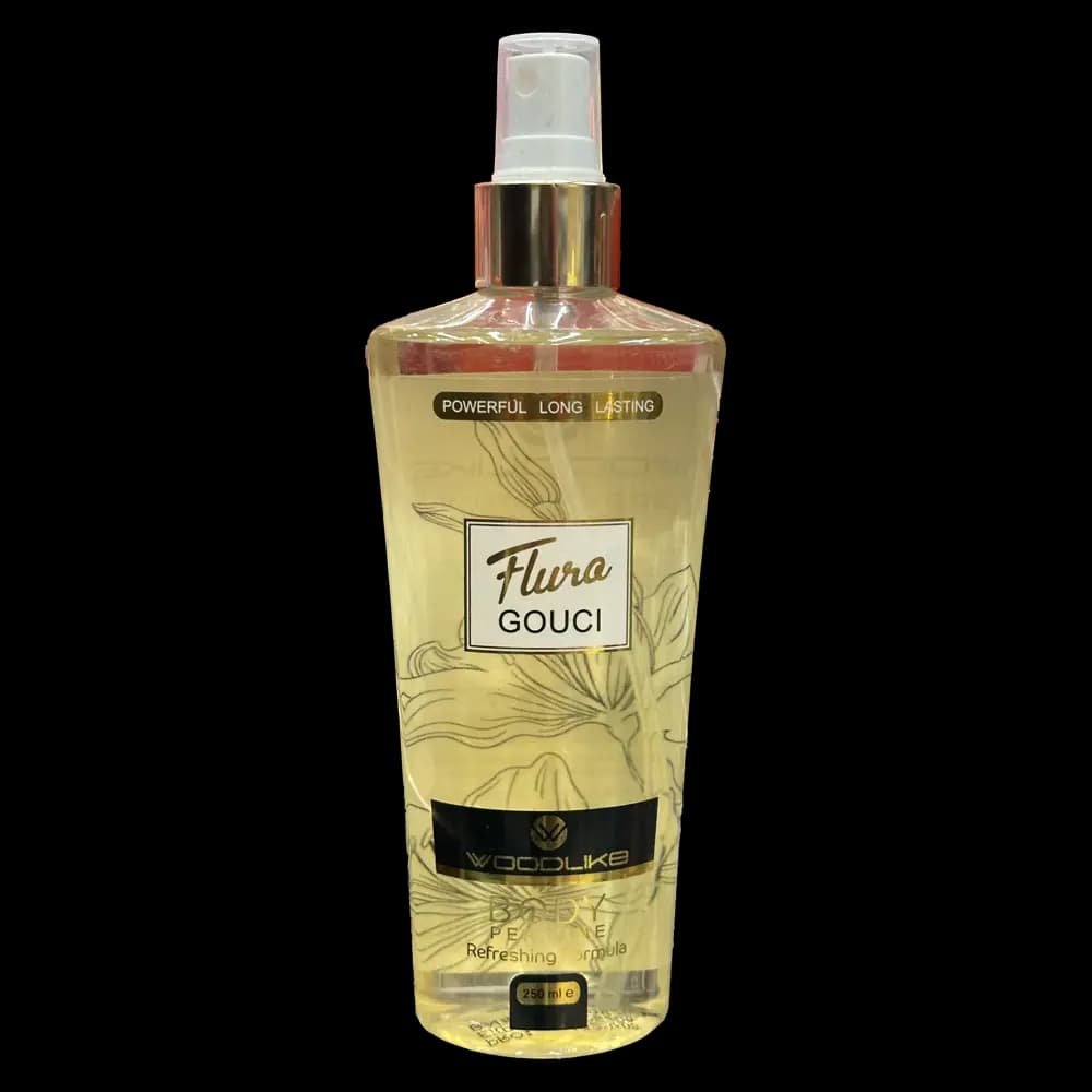 بادی اسپلش مردانه وودلایک مدل Flura Gouci حجم 250 میلی لیتر
