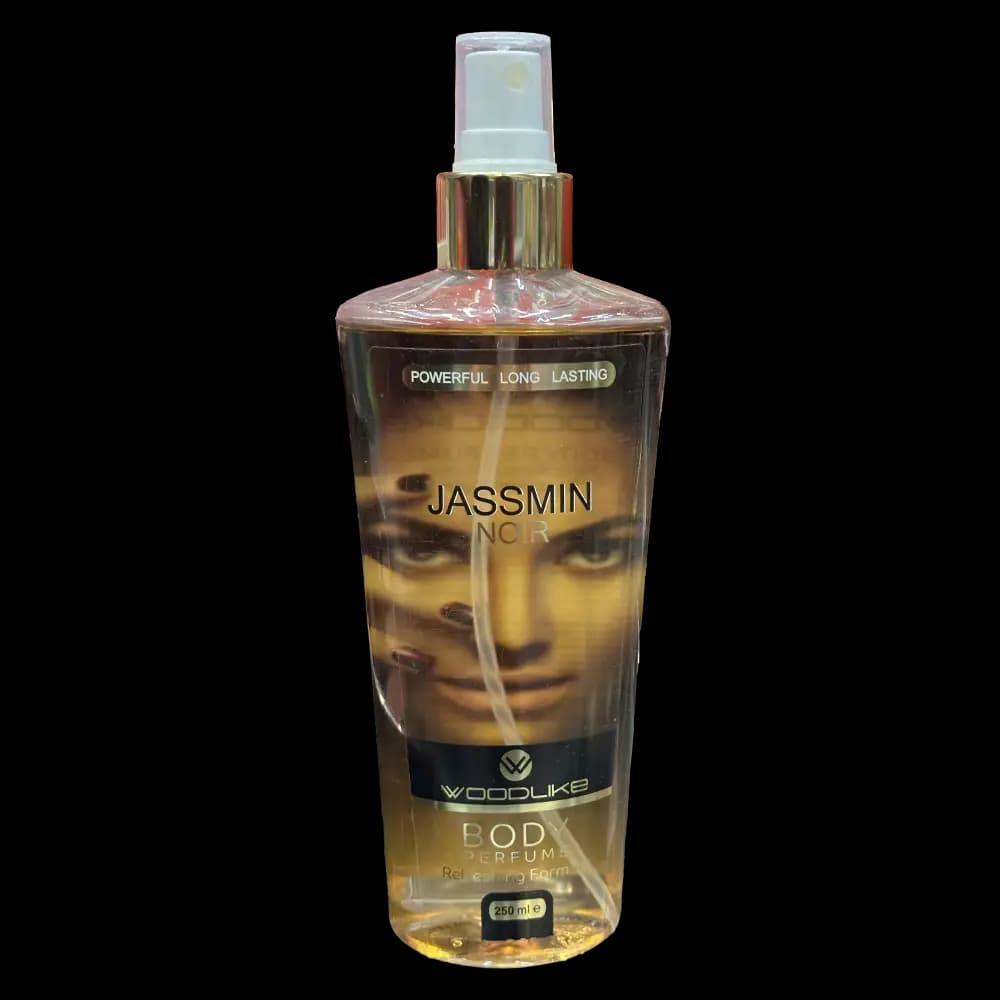 بادی اسپلش زنانه وودلایک مدل Jasmine Noir حجم 250 میلی لیتر
