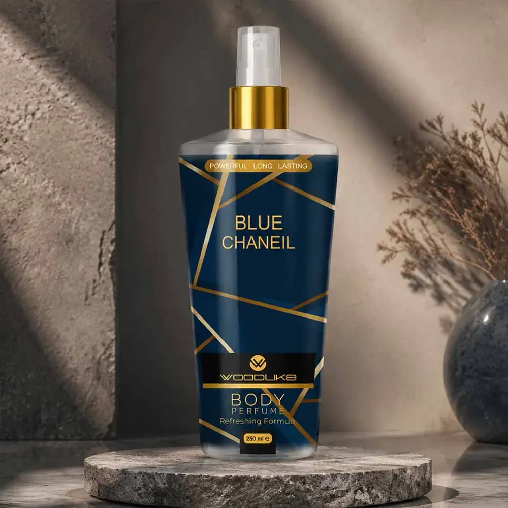 بادی اسپلش وودلایک مدل Blue Chaneil حجم 250 میلی لیتر — تصویر ۳