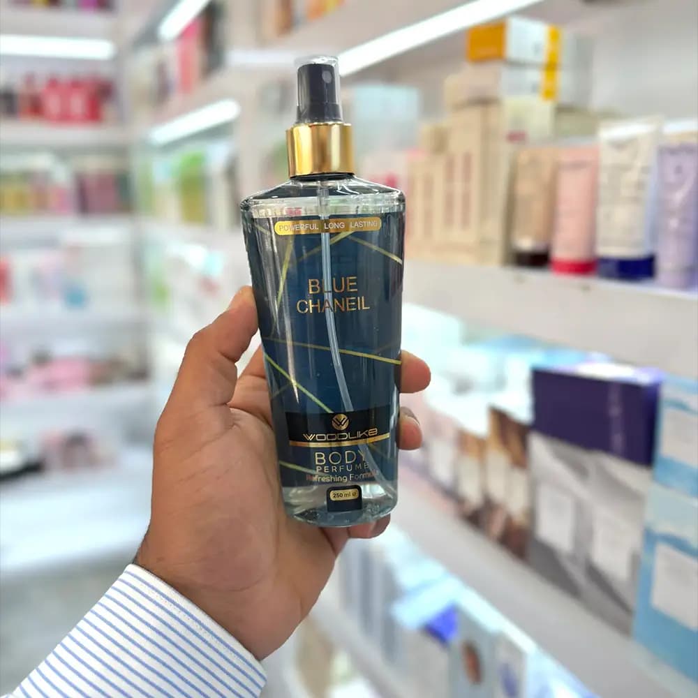 بادی اسپلش وودلایک مدل Blue Chaneil حجم 250 میلی لیتر — تصویر ۵