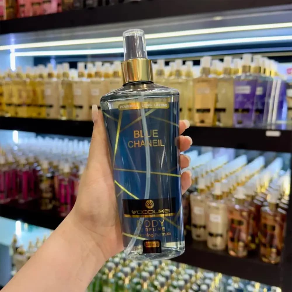 بادی اسپلش وودلایک مدل Blue Chaneil حجم 250 میلی لیتر — تصویر ۶