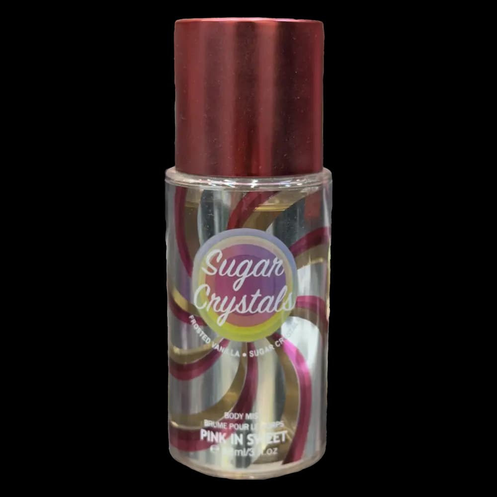 بادی میست PINK IN SWEET مدل Sugar Crystals با رایحه وانیل حجم 88 میلی لیتر