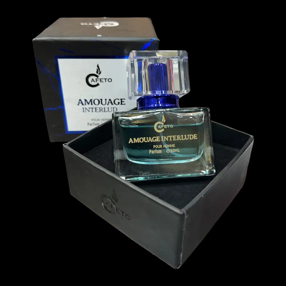ادوپرفیوم CAFETO مدل AMOUAGE INTERLUDE حجم 30 میلی لیتر