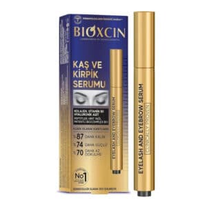 سرم تقویت مژه و ابرو حاوی کلاژن و هیالورنیک اسید بیوکسین bioxcin