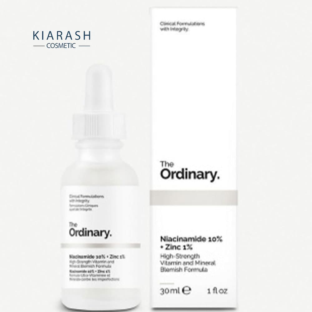 سرم ضد جوش حاوی نیاسینامید 10% و زینک 1% حجم 30میل د اوردینری — تصویر ۳