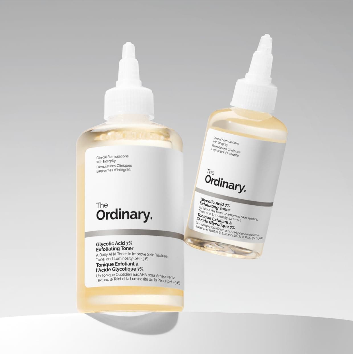 تونر اوردینری گلیکولیک اسید لایه بردار و روشن کننده مناسب انواع پوست حجم 240ml — تصویر ۲