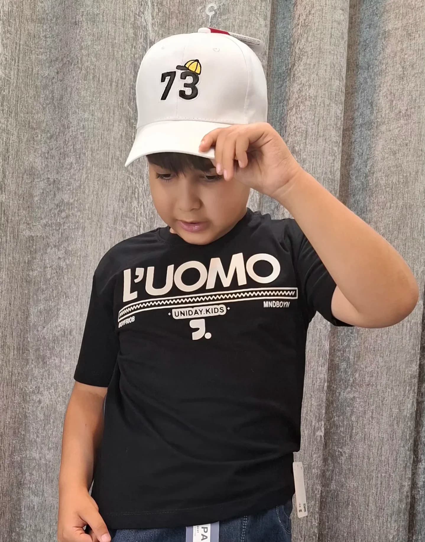 تیشرت جذاب طرح LUOMO(بچگانه)