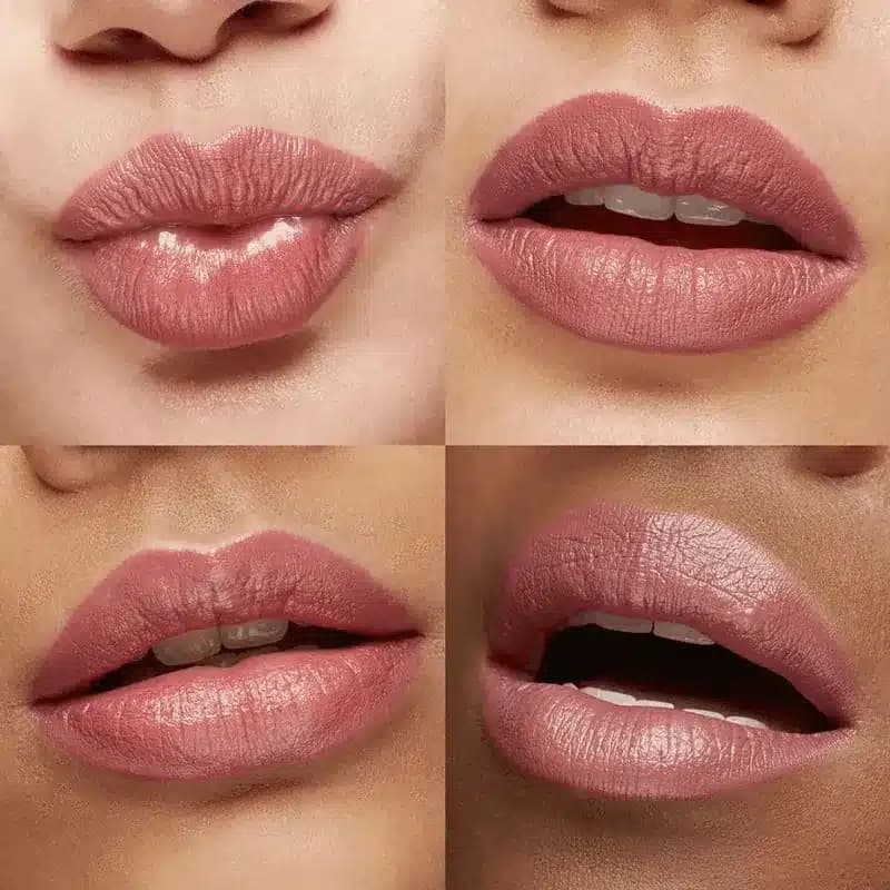 رژلب جامد کرمی کیکو میلانو KIKO MILANO مدل Gossamer Emotion رنگ Mocaccino (شماره 107) — تصویر ۳