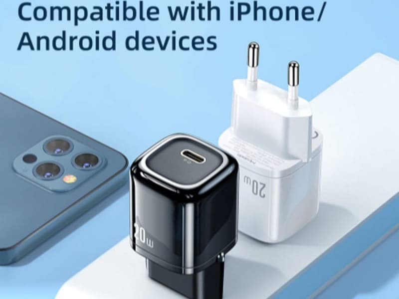 شارژر دیواری شارژ سریع PD تایپ سی برند مک دودو مدل CH-8290 — تصویر ۲