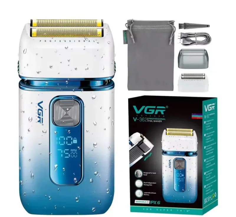 ماشین اصلاح موی سر و صورت وی جی ار مدل V-362 — تصویر ۷