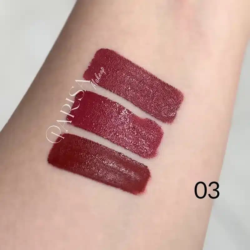 پک 3 عددی رژلب مایع مات Color Castle مدل Velvet — تصویر ۴