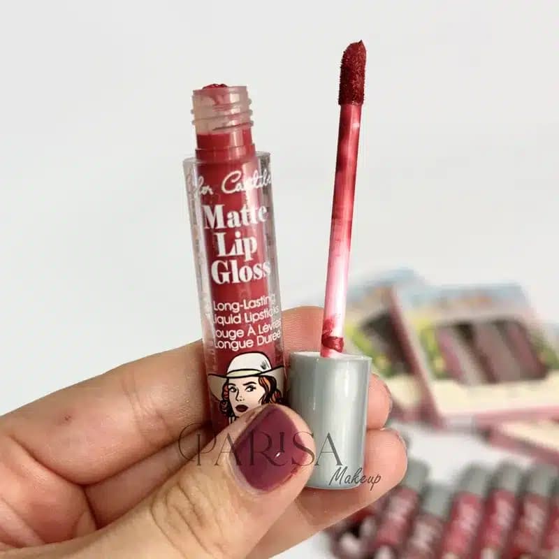 پک 3 عددی رژلب مایع مات Color Castle مدل Velvet — تصویر ۶