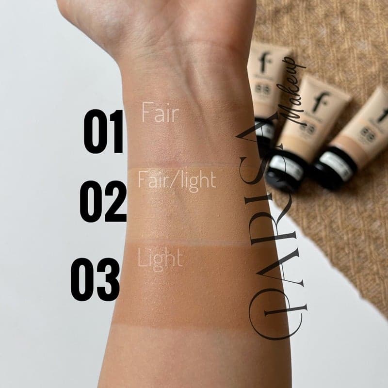 بی بی کرم مات کننده SPF25 فلورمار flormar مدل Mattifying BB Cream کد 002(رنگ Fair/Light) — تصویر ۲