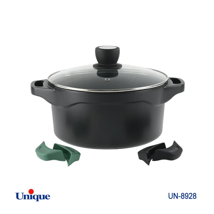 قابلمه 28 گرانیت دسته سیلیکون UNIQUE UN-8928