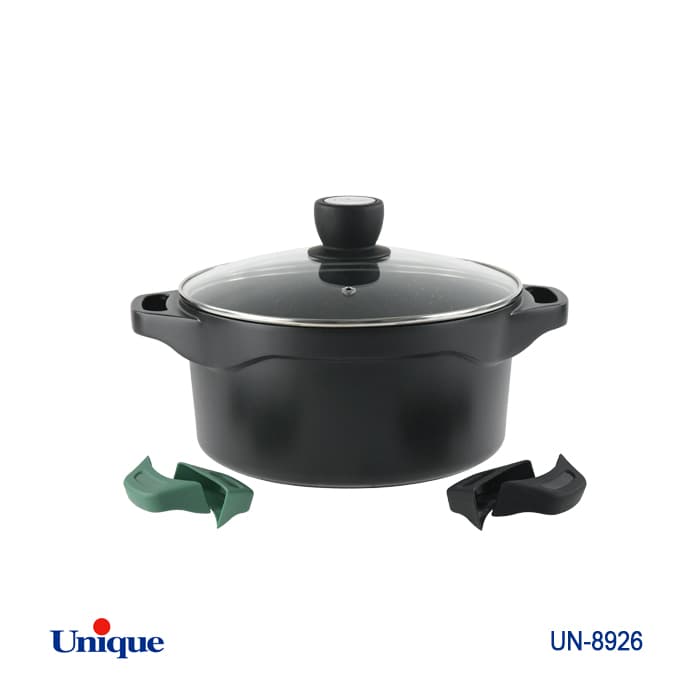 قابلمه 24 گرانیت دسته سیلیکون UNIQUE UN-8926