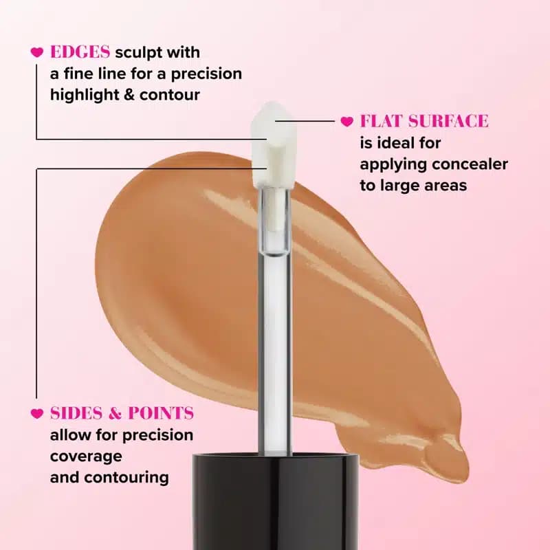 کانسیلر فول کاور چندمنظوره توفیسد Too Faced مدل Born This Way Super Coverage Multi-Use Concealer رنگ Light Beige — تصویر ۴