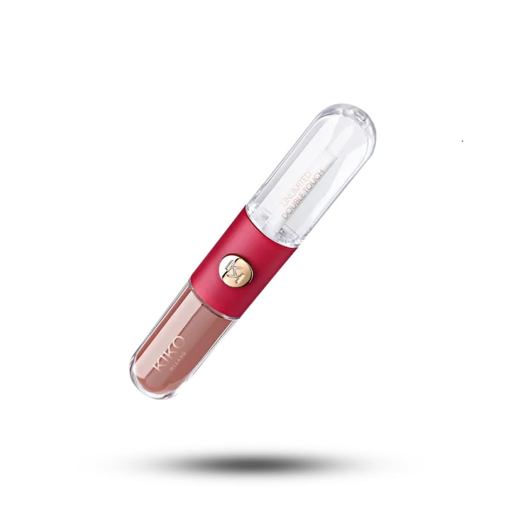 لیپ گلاس و رژ لب مایع دو سر کیکو KIKO MILANO مدل Unlimited Double Touch — تصویر ۴