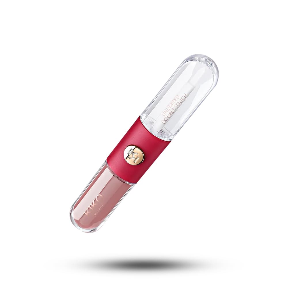لیپ گلاس و رژ لب مایع دو سر کیکو KIKO MILANO مدل Unlimited Double Touch — تصویر ۳