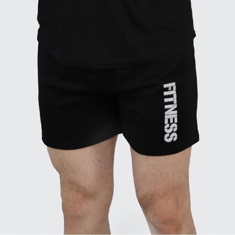 شلوارک مردانه بغل تیکه دار سوزنی Fitness — تصویر ۲