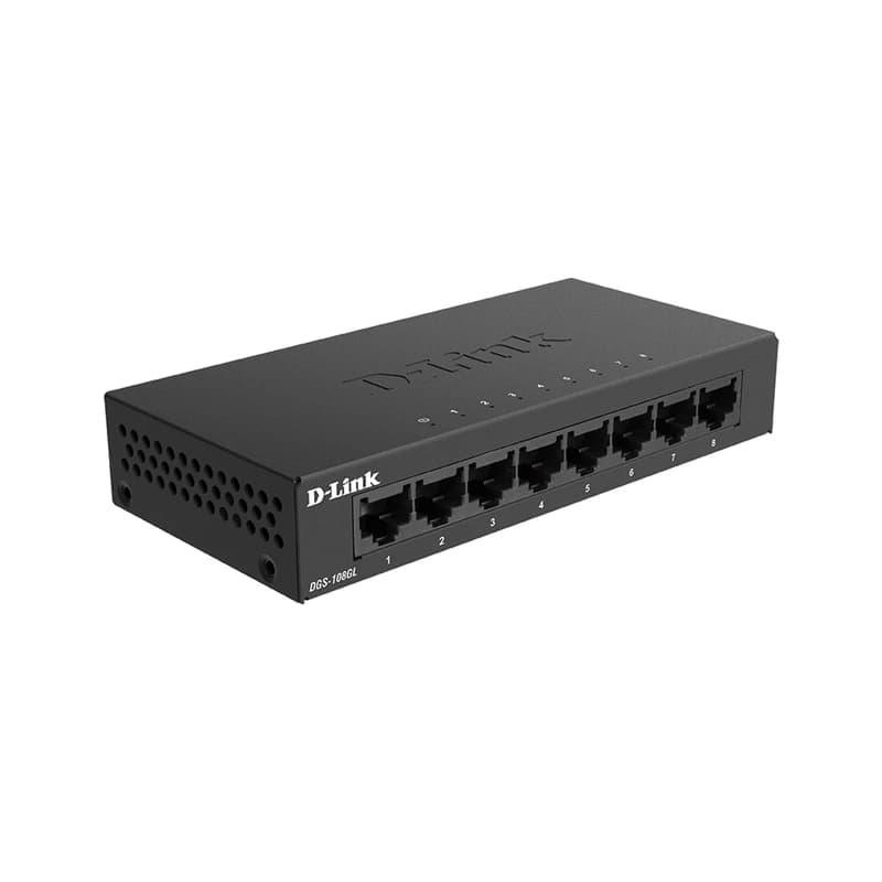 سوییچ 8 پورت گیگابیت D-LINK مدل DGS-108GL — تصویر ۲