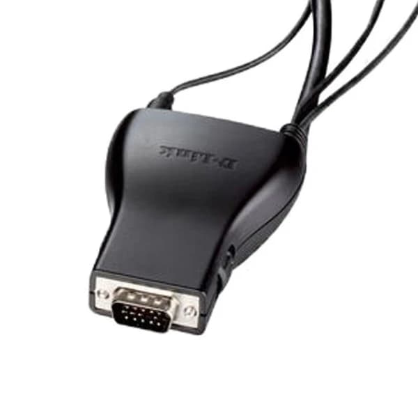 سوییچ 2 پورت USB KVM برند D-LINK مدل KVM-222 — تصویر ۴