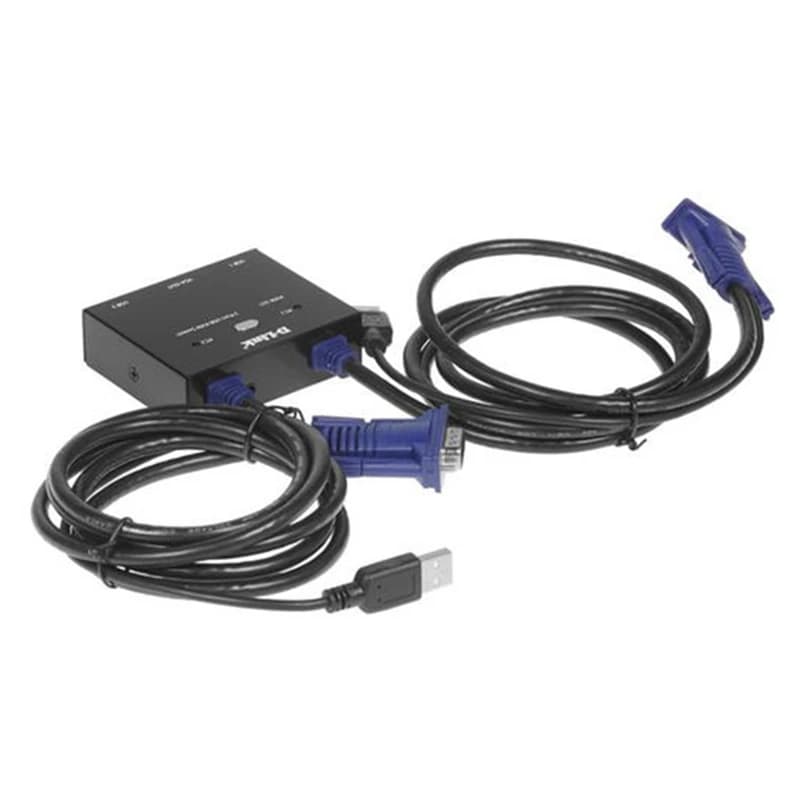 سوییچ 2 پورت USB KVM برند D-LINK مدل KVM-222 — تصویر ۲