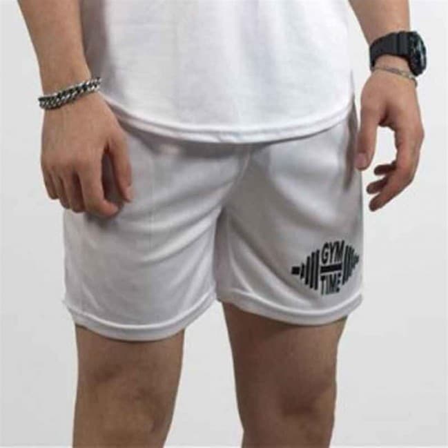 شلوارک مردانه بغل تیکه دار سوزنی GYM تکی — تصویر ۴