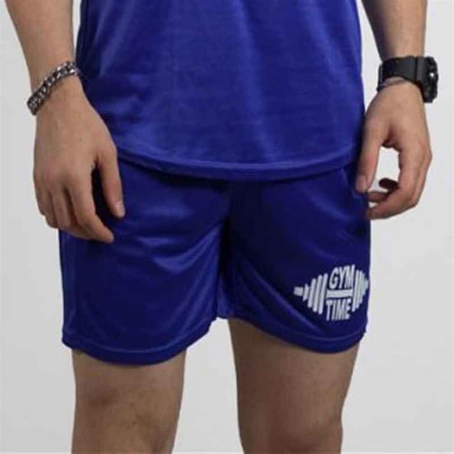 شلوارک مردانه بغل تیکه دار سوزنی GYM تکی — تصویر ۶
