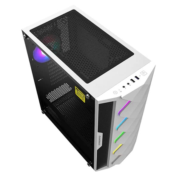 کیس کامپیوتر GAMEMAX مدل White Diamond — تصویر ۵