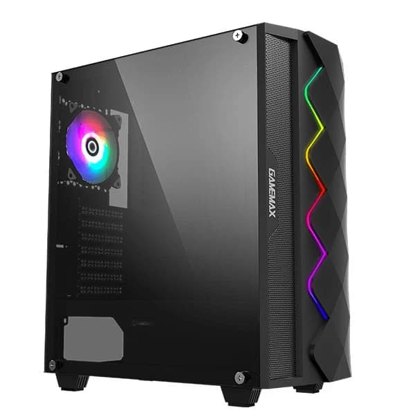 کیس کامپیوتر GAMEMAX مدل Black Diamond — تصویر ۳
