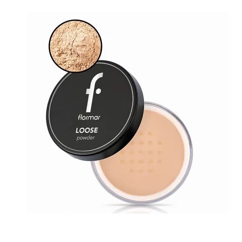 پودر فیکس فلورمار Flormar کد 004(رنگ Beige Sand)